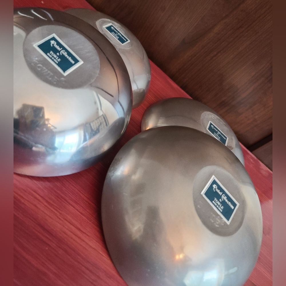 🌼🌼 Pintel Collection by Towle 4pc Bowl Set - Picture 3 of 6